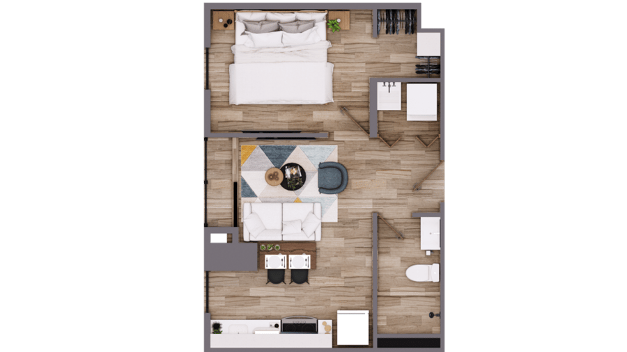 2 HABITACIONES 